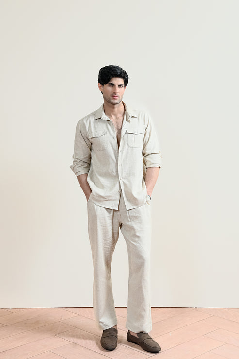 Beige Pants for Men